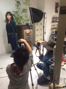 １０．１６モデル撮影