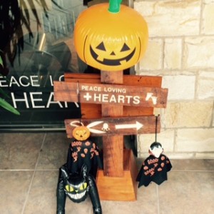 ハロウィン看板