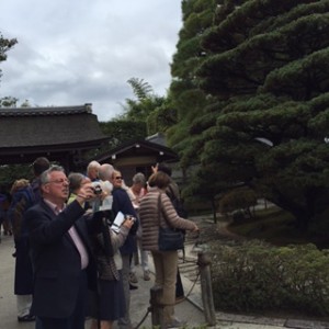 11.12銀閣寺観光客
