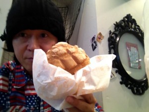 12.13長メロンパン