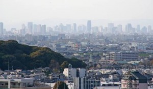 小松山から大阪方面